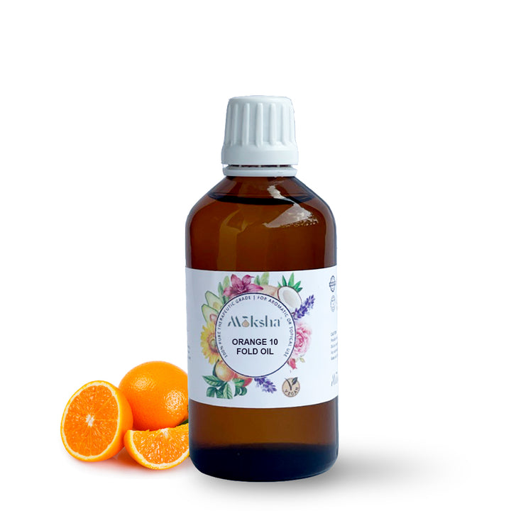 Buy Pure Organic Orange Oil 10 Fold Online in India at Best